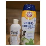 Norwegian Salmon Oil & Arm & Hammer Dog Shampoo