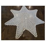 Handmade 26' Star Doiley