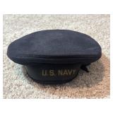 WWII US Navy Wool Beret Hat Sailor Cap