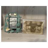 (2) Mini Frames With Old Pictures