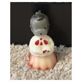 1950s Gurley Christmas Caroler Boy Candle