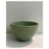 1940s McCoy Green Mixing Bowl featuring a
