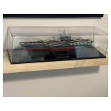 1:800 scale plastic assembly model of the