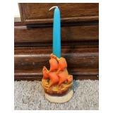 1950s Gurley Mayflower Ship Candle