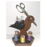 1950s Bird Sewing Caddy
