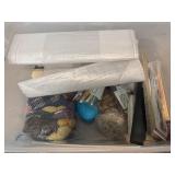 Sterlite 62 L Storage Bin with Crafting Items