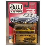 NIB Auto World 1964 Pontiac Grand Prix 1:64