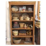 32' x 13' x 60' Wooden 5 Shelf Bookcase