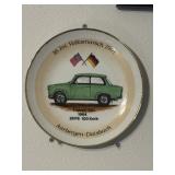 Collectible Porcelain Plate Commemorating the