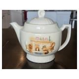 1930s-1940s Porcelier Lidded Teapot, Commonly