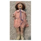 Antique Horsman 'Dolly Rosebud' Doll from