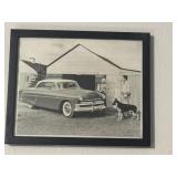 1954 Hudson vehicle Framed Photograph 11ï¿½x9ï¿½