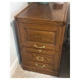Vintage Industrial Mission Style Oak Wood File