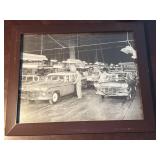 16ï¿½x13ï¿½ VTG Photograph depicting cars,