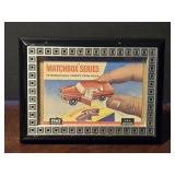 Framed 1963 Matchbox Series International Pocket
