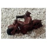 1930's HUBLEY Small Cast Iron Motorcycle Cop
