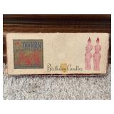 NIB 1940s '8 Boys Tavern' Novelty Birthday Candles