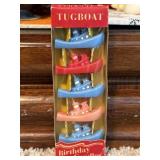 NIB 1960ï¿½s Gurley Tugboat Birthday Candles