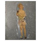 Vtg 37' Shirley Temple paper doll cutout large