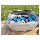 Tub with Pool Floats & Inflater