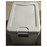 (2) Sterilite Quart 61 Liter Clear Latch Box