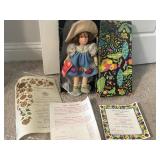 Authentic Lenci Felt Doll 'Stella' Comes With