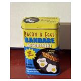 VTG Bacon and Eggs Adhesive Bandages