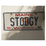 Maine 'Vacationland' license plate featuring a