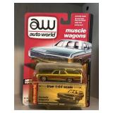 NIB Auto World Muscle Wagons 1969 Chevy