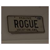 License PlateMaine 'Vacationland' plate featuring