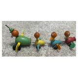 1956-1963 13' Fisher Price Gabby Goofies Wooden