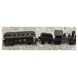 1900-1930s 12.5' Cast Iron Toy Train Set