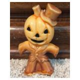 VTG Gurley Pumpkin Man Halloween Candle