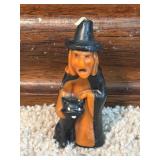 1950s Gurley Halloween Witch Candle