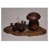 1960s-70s Wooden Mushroom Darning Tool