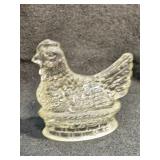 Glass Hen on Nest 6' Wide