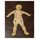 Antique 1917 Dennison Jointed Paper Doll