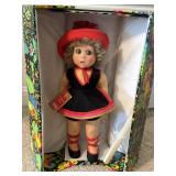 Authentic 20ï¿½ Lenci Felt Doll In Original Box