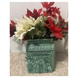 1951 McCoy Pottery 'Letters' US Mailbox Green