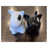 Bull Rich Bull Terrier Salt & Pepper Shakers
