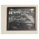 Framed Black & White Photograph shows the