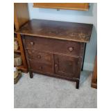 1850s-1880s Primitive Washstand Features a