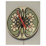 1960s Peter Max Wall Clock GE Made In USA