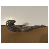 9.5' VTG Nash Nude Woman Hood Ornament