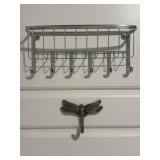 (2) VTG 3.5' Dragonfly Wall Hooks & (1) 5' 6
