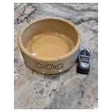 Ceramic Dog Bowl & Pill Splitter