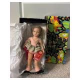 Authentic 14' Lenci Felt Ballerina Doll Italian