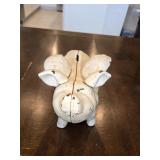 1930s-1950s Cast Iron Pig Piggy Bank
