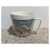 1970s 3.5' Thermo Serv Swiss Miss Hot Cocoa Mug
