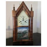 Antique Steeple Mantel Clock 1843-1852